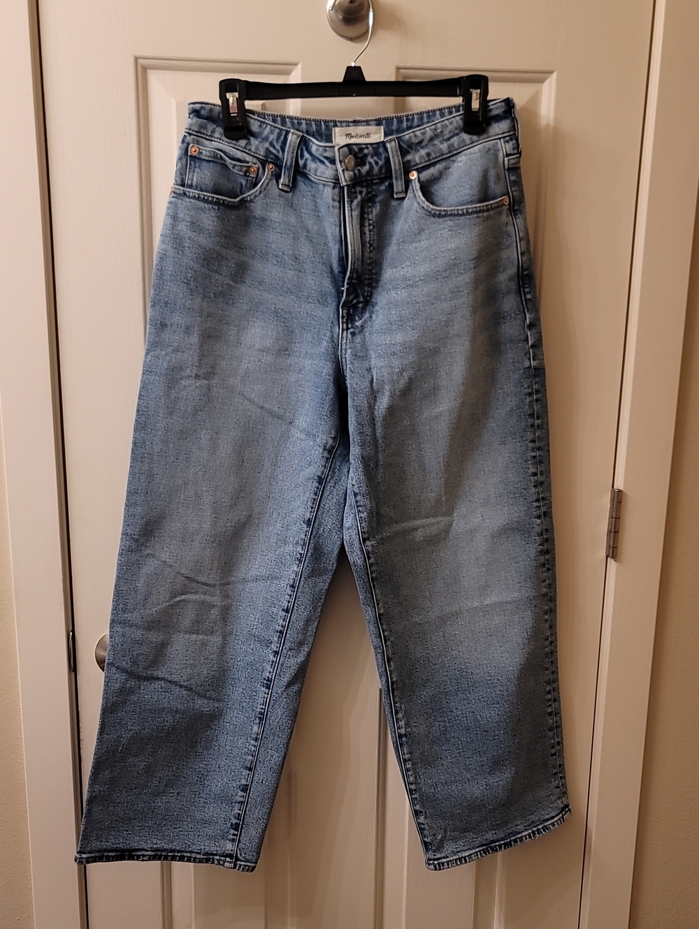 Madewell - The Curvy Perfect Vintage Wide-Leg Crop Jean